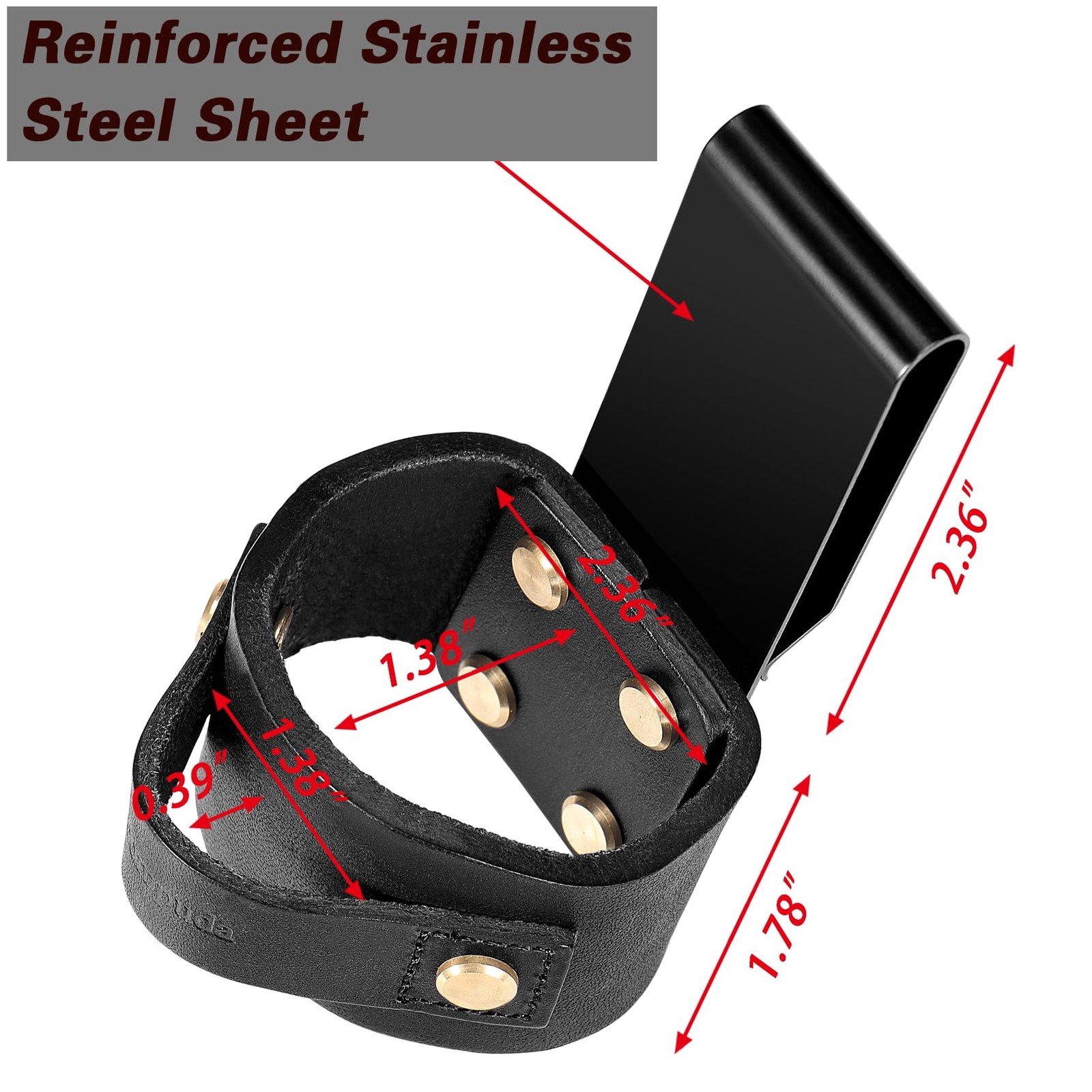 Hammer Holder Belt Holster Axe Loop Holds Mallet Hatchet Construction