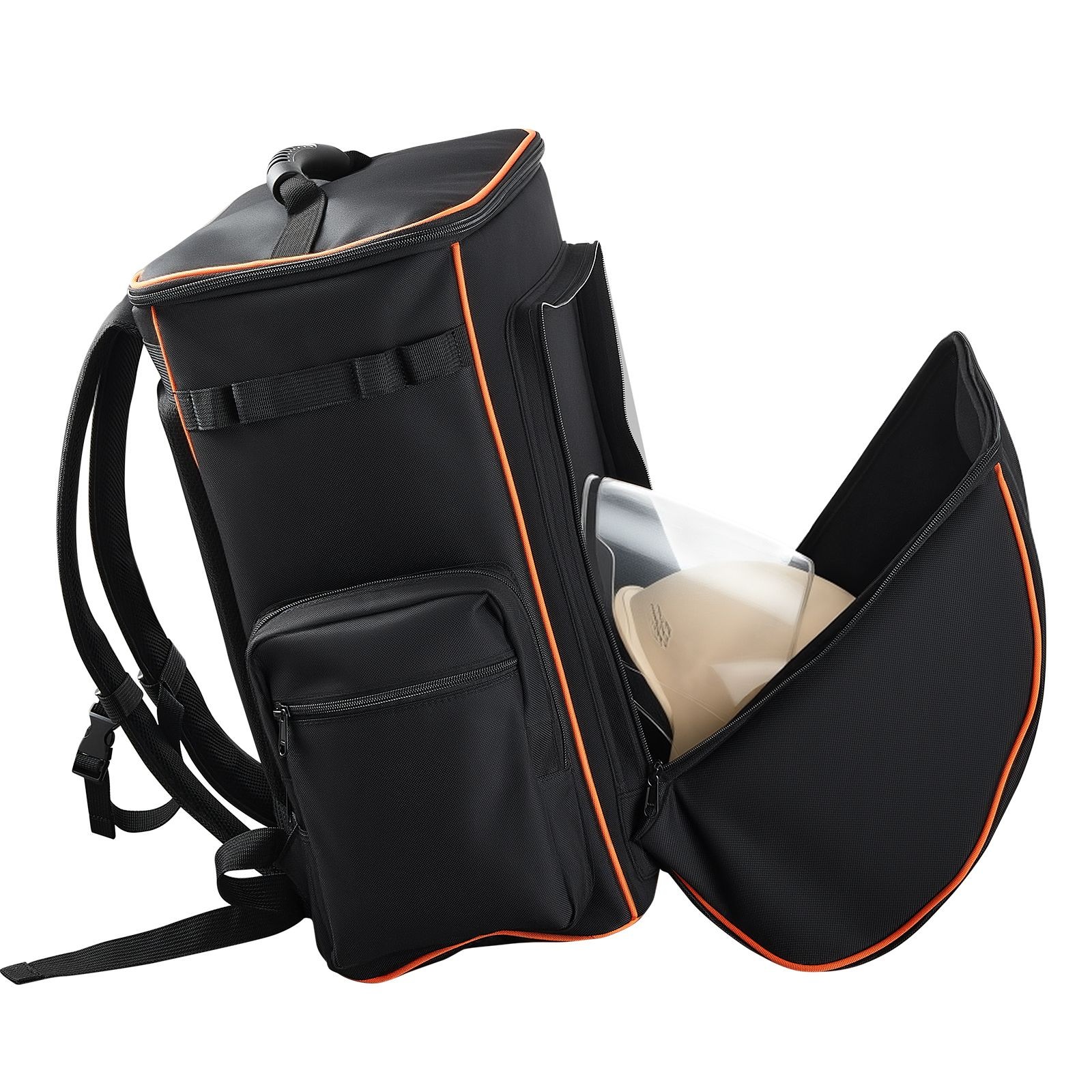 Welding Backpack 35.6L, 600D Polyester, Helmet Catch & 3 Side Pockets