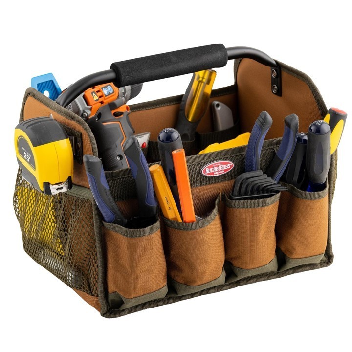 Gatemouth Bucket Boss Tool Tote 12in