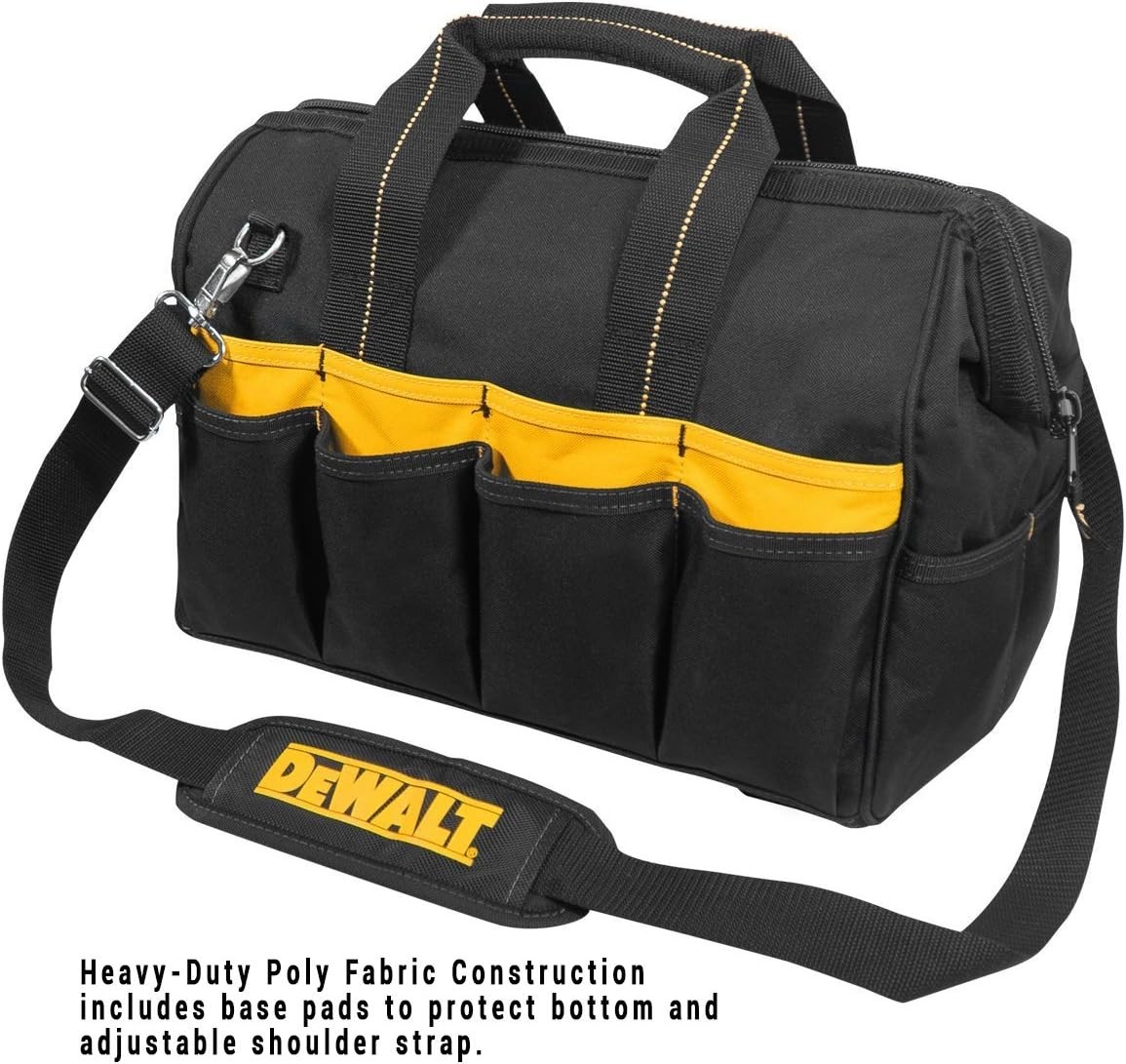 DeWalt 16″ Tradesman Heavy Duty Tool Bag 33 Pockets Reinforced Handles DG5543