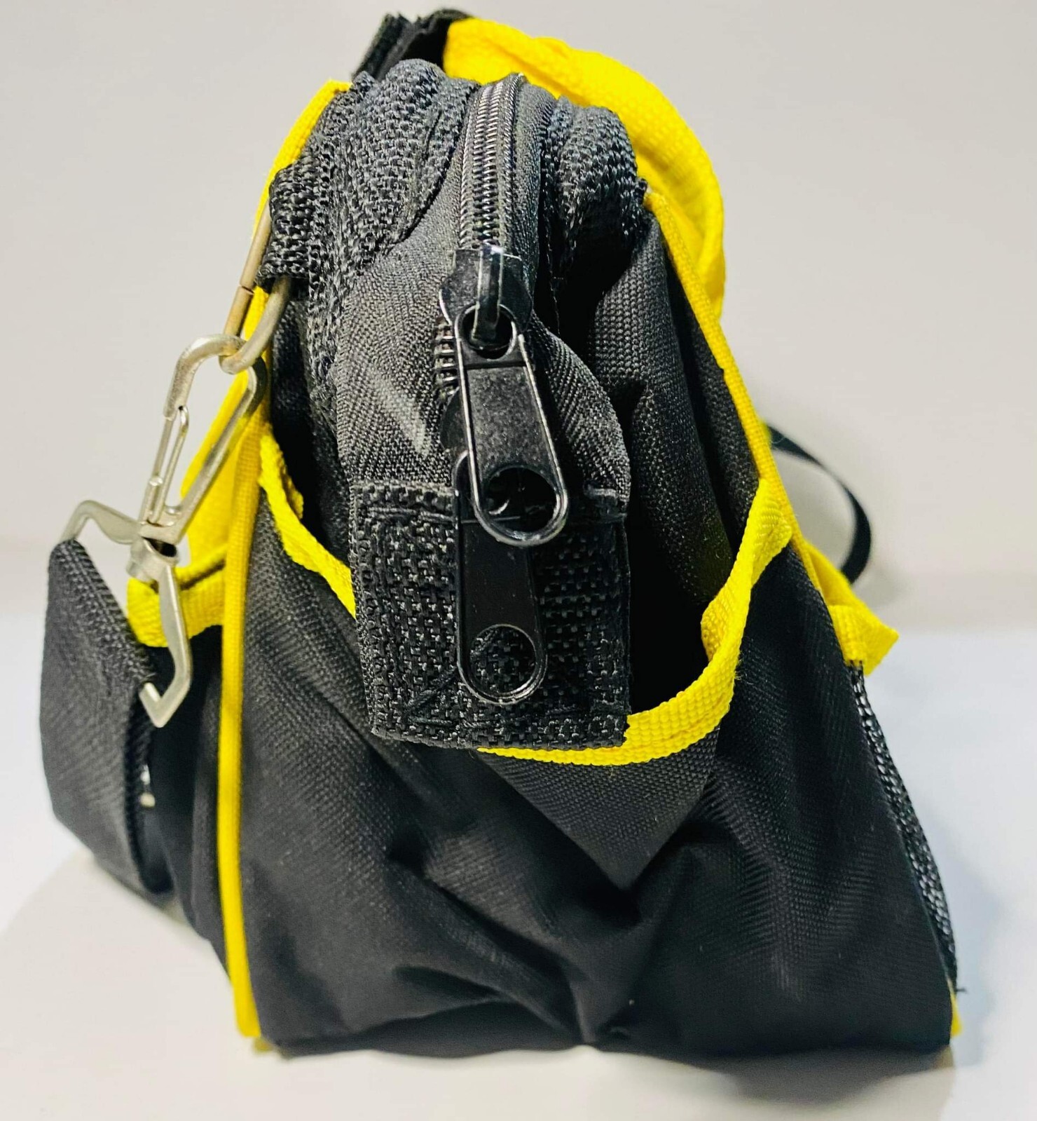 GreatNeck 21044 Essentials Black And Yellow Tool Set Bag