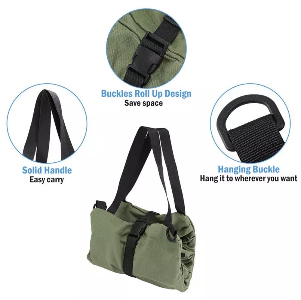Reliable Tool Storage Solution with Reinforced Seams and Anti Rust Zippers