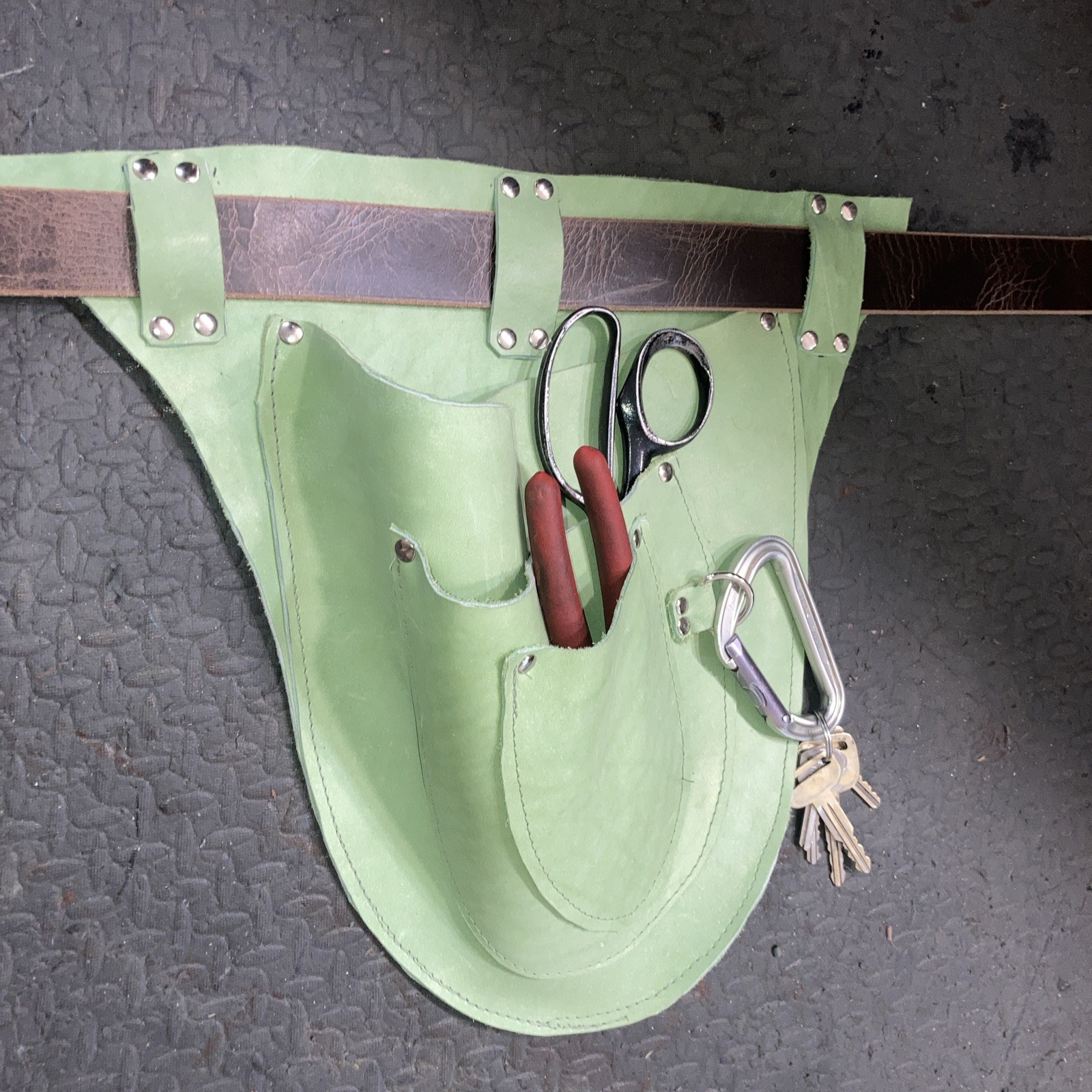 Leather Garden Tool Belt for Men Women | Gardening Tool Pouch | Gardener Apro…