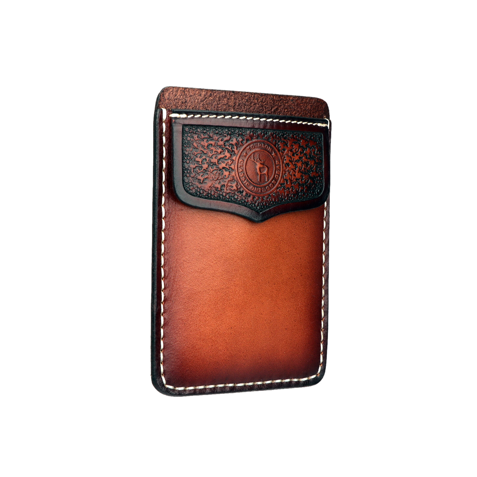 TOURBON Leather Shirt Pocket Protector Pen Tools Pouch For Worker Doctors Nurses