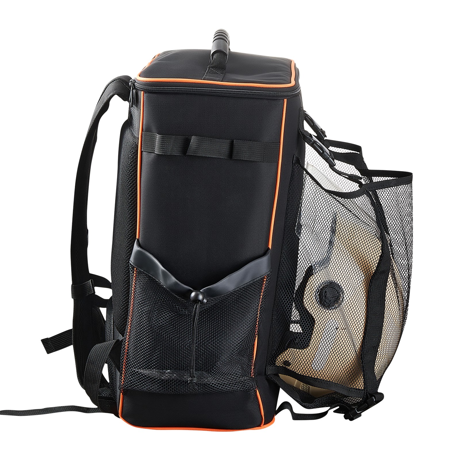 35.6L Welding Backpack 600D Polyester Welder Backpack for Tools and Helmet