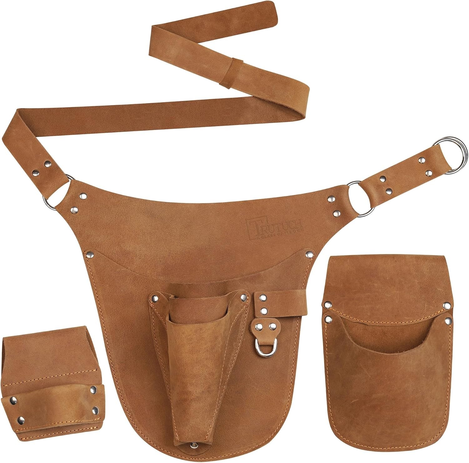 Landscaper Tool Belt Leather Garden Pouch Organizer
