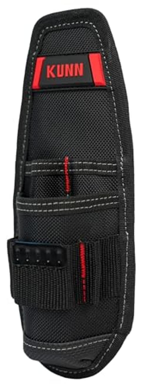 Construction Tool Holder Small Electrician’s Tool Pouch for Tool Red-1 Pack
