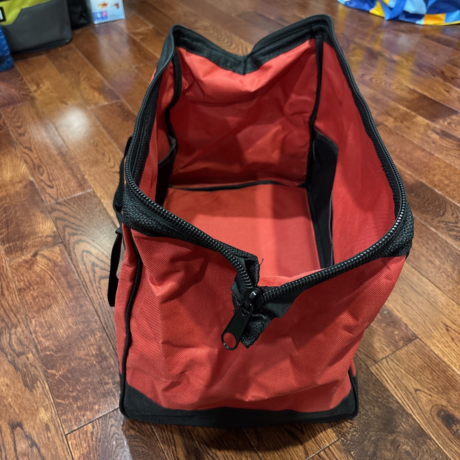 Milwaukee 17 Inch Heavy Duty Canvas Tool Bag with 6 Interior Pockets, Reinforced