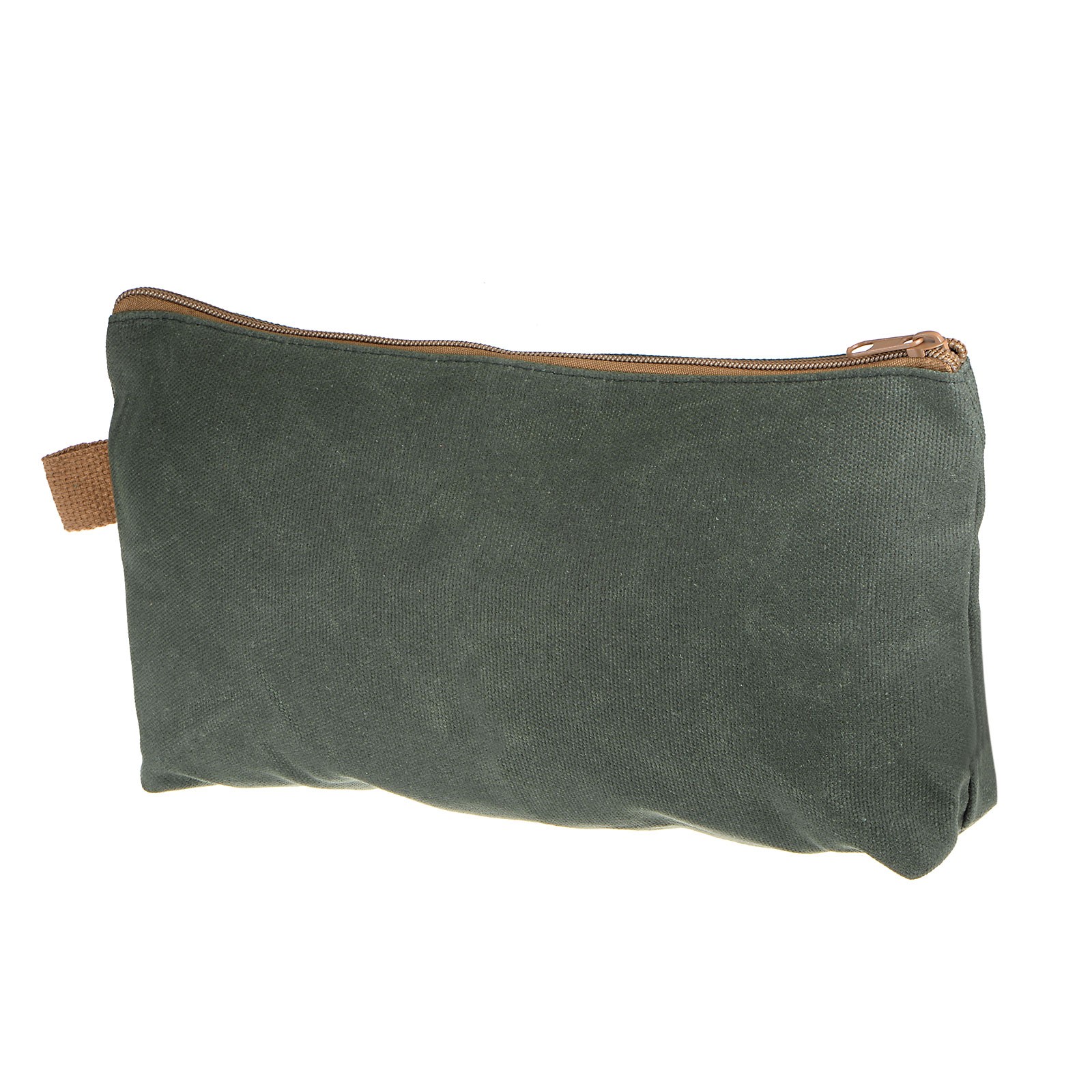 Tool Pouch Bag 31cm x 6cm x 17cm Oxford Organizer with Zipper Green