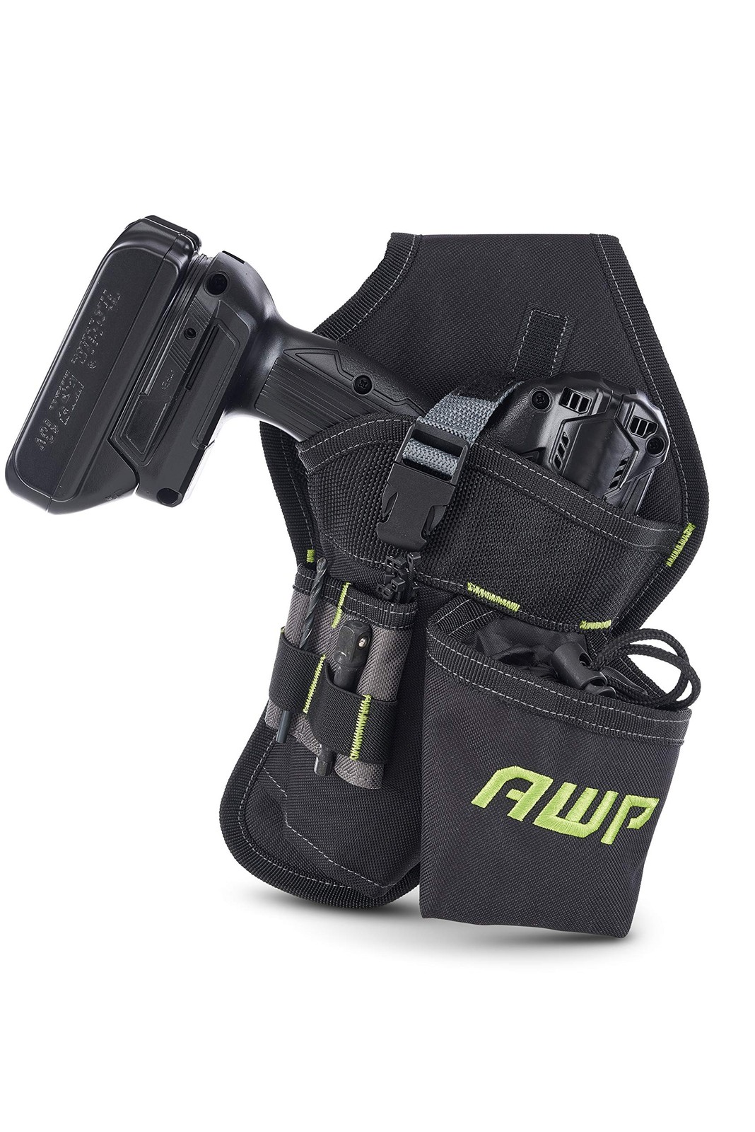 Electrician Tool Pouch, 7 Pockets, Water-Resistant 600D Polyester – Durable