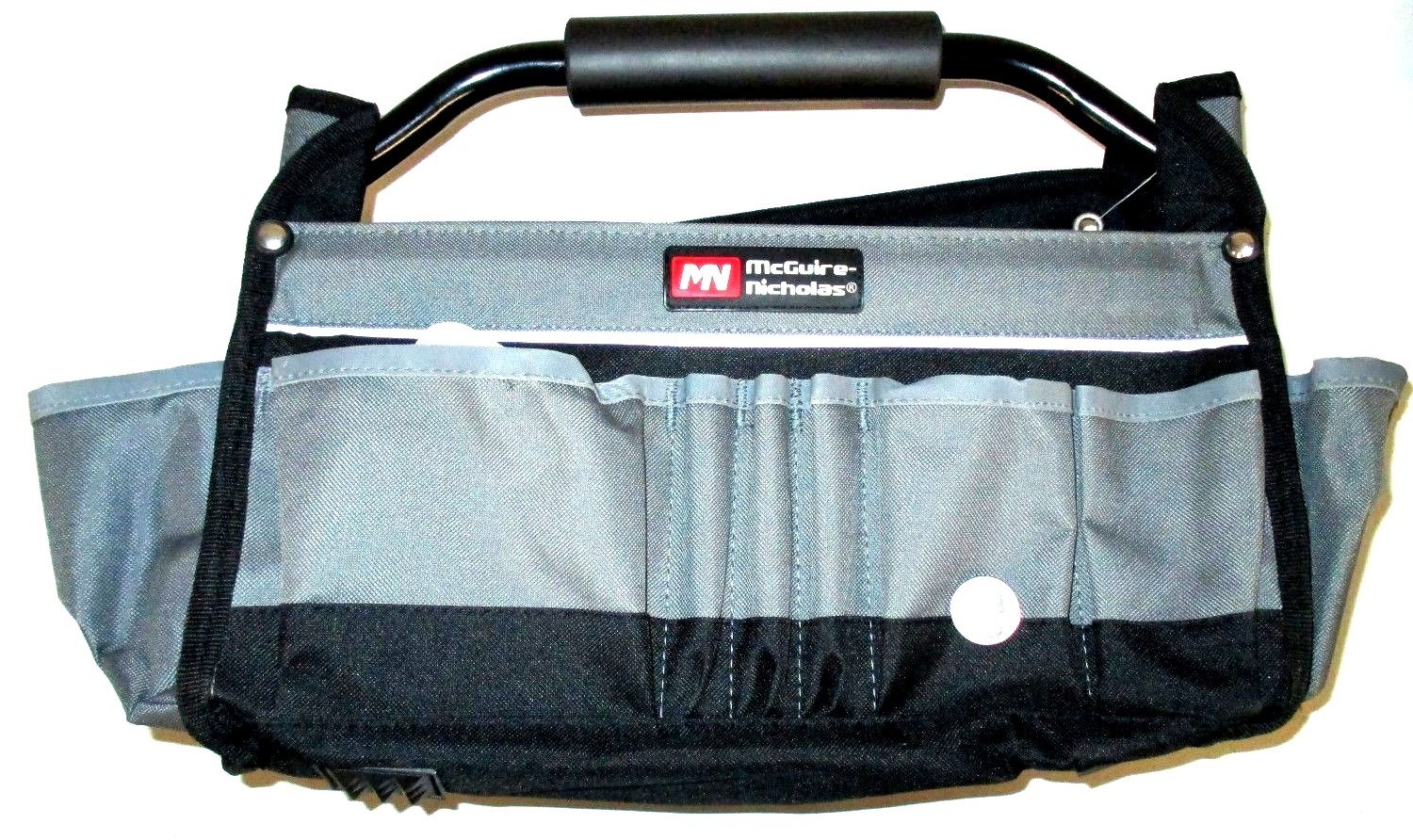 McGuire Nicholas 15″ Collapsible Tote w/Tubular steel foam handle 600D polyester