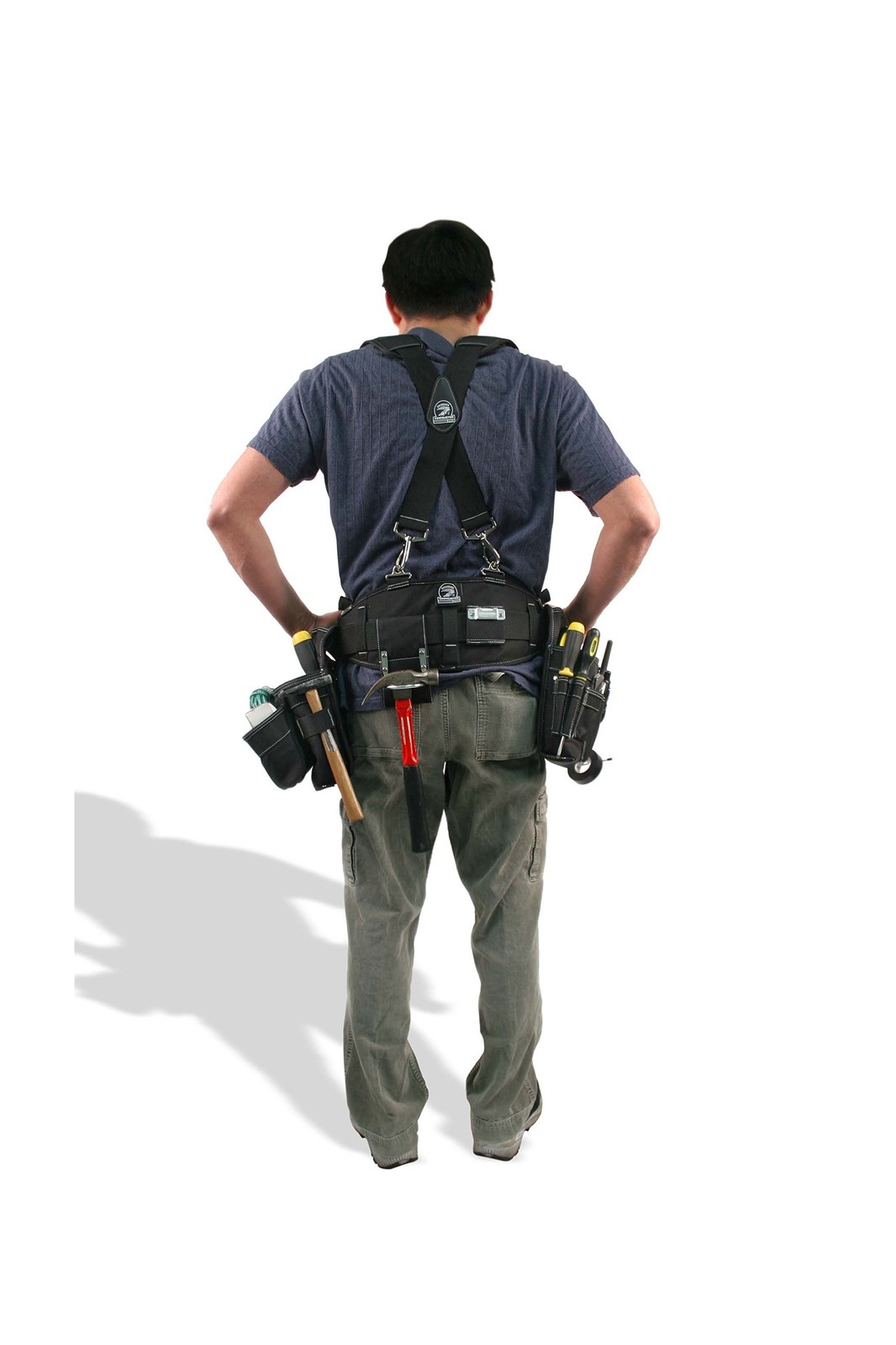 GATORBACK B606 Molded Air Channel Suspenders w/Spring Hooks. Extrem… Fast Ship