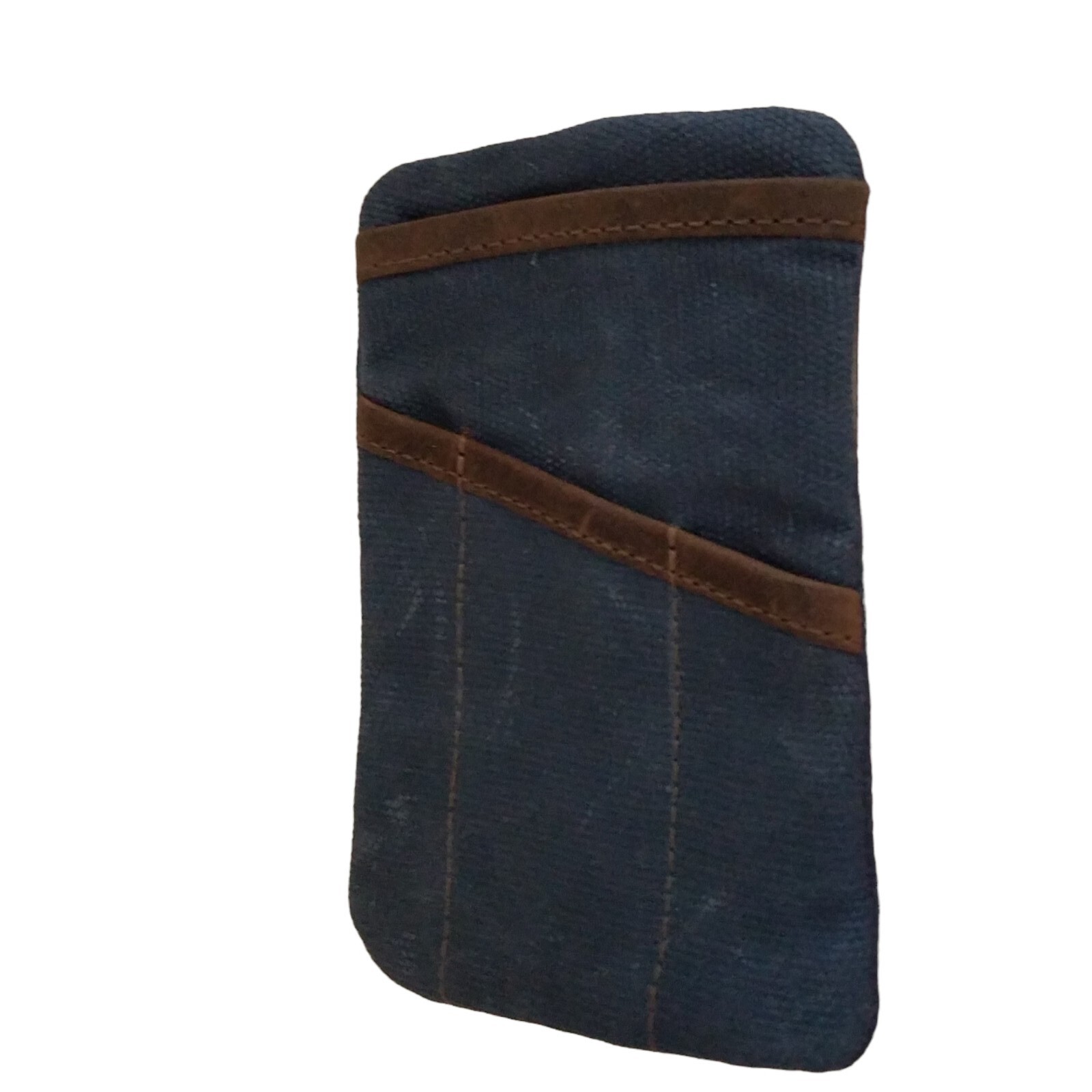 Hide & Drink Multi-Tool Pocket Pouch with Zipper Compartment Waxed Canvas Blue