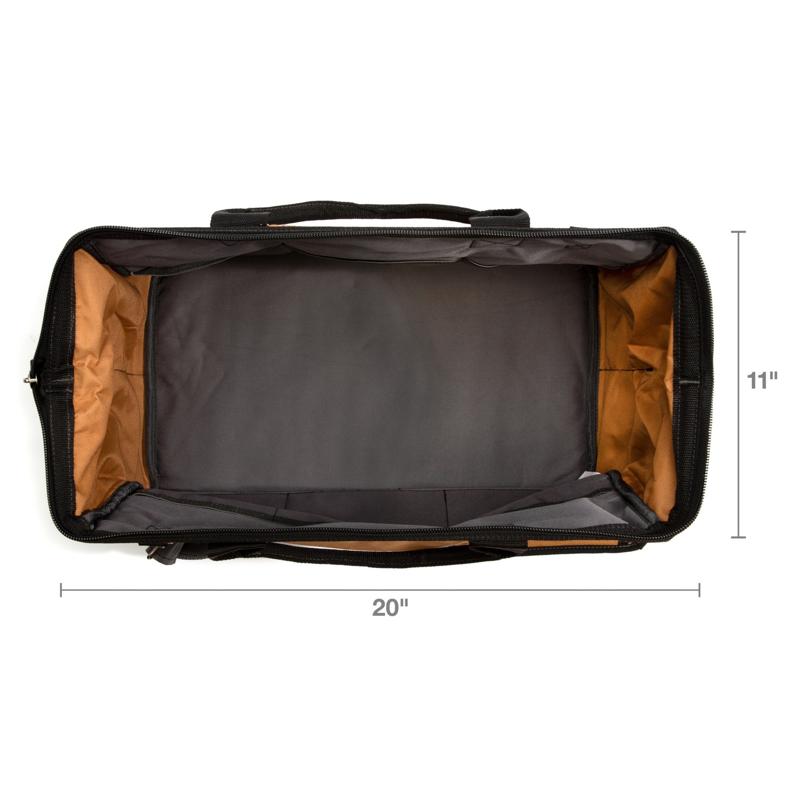 Work Tool Bag 20 inch Gray Tan Dickies 57033