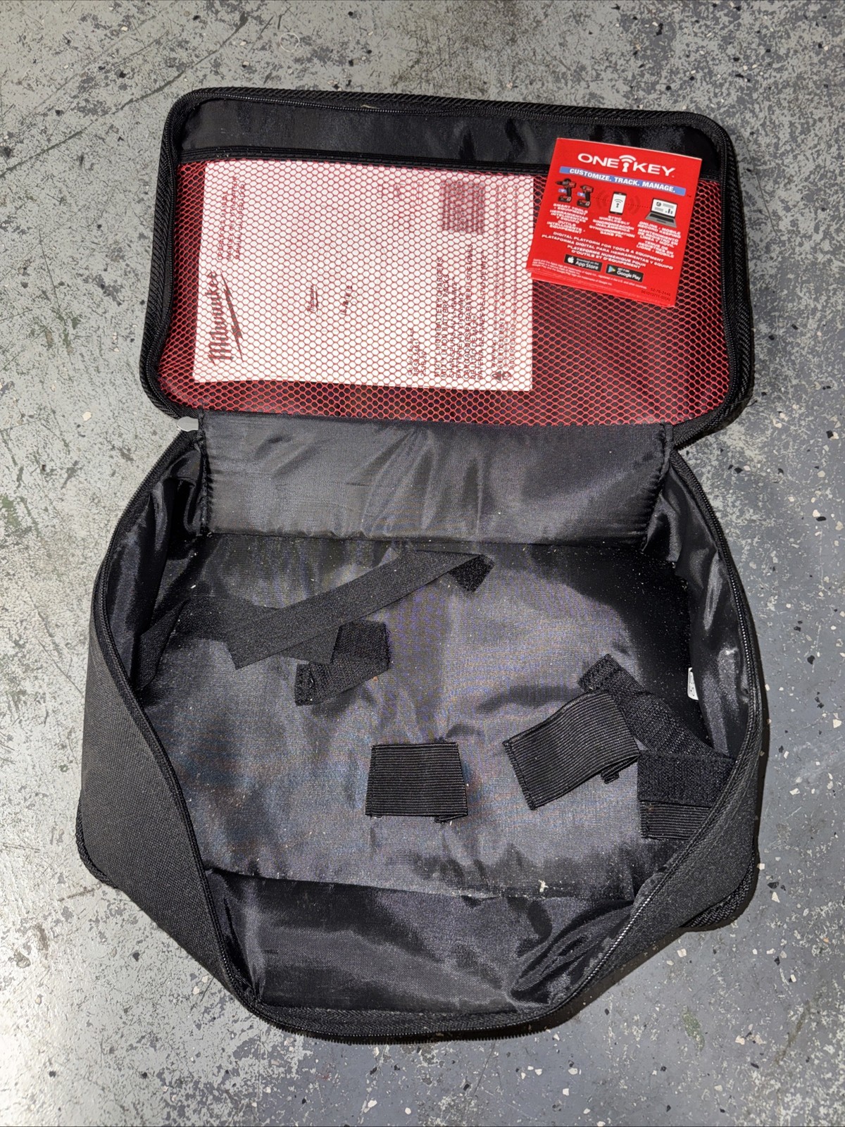 New Milwaukee Fuel M12 14” x 9” x 3.5” Heavy Duty Contractors Tool Bag