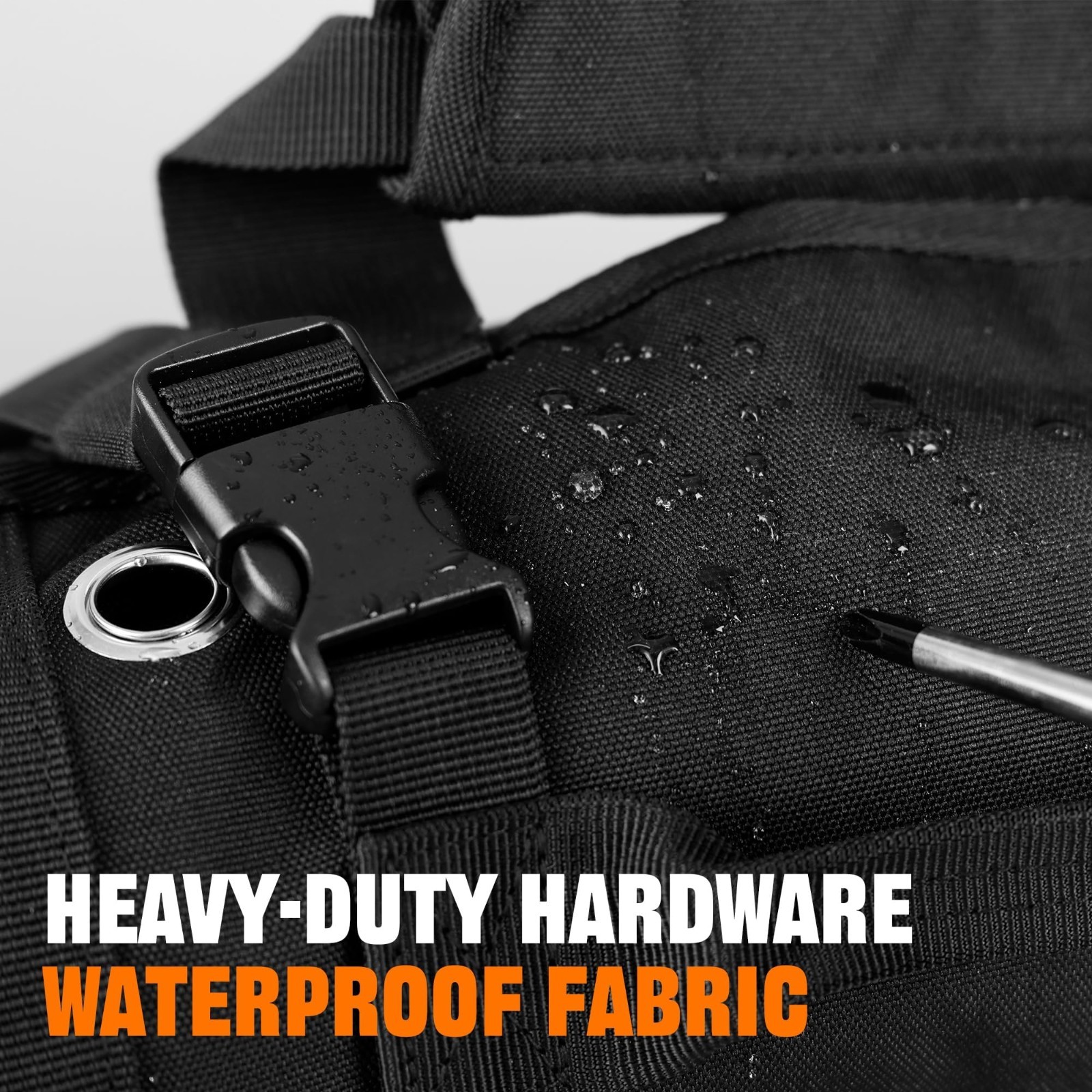 Heavy Duty Portable Foldable Tool Bag – 5 Compartment Waterproof Organizer with