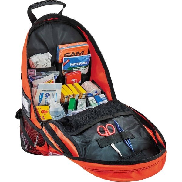 Ergodyne Gb5243 Backpack, Polyester, 12 In L, 7 In W, Orange