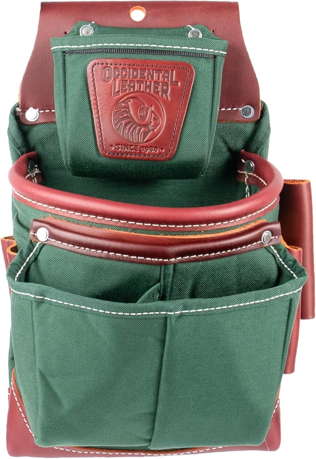 Heritage Fastener Bag with Integrated Holster – 1.7 lbs, 10 Pocket Tool Storage