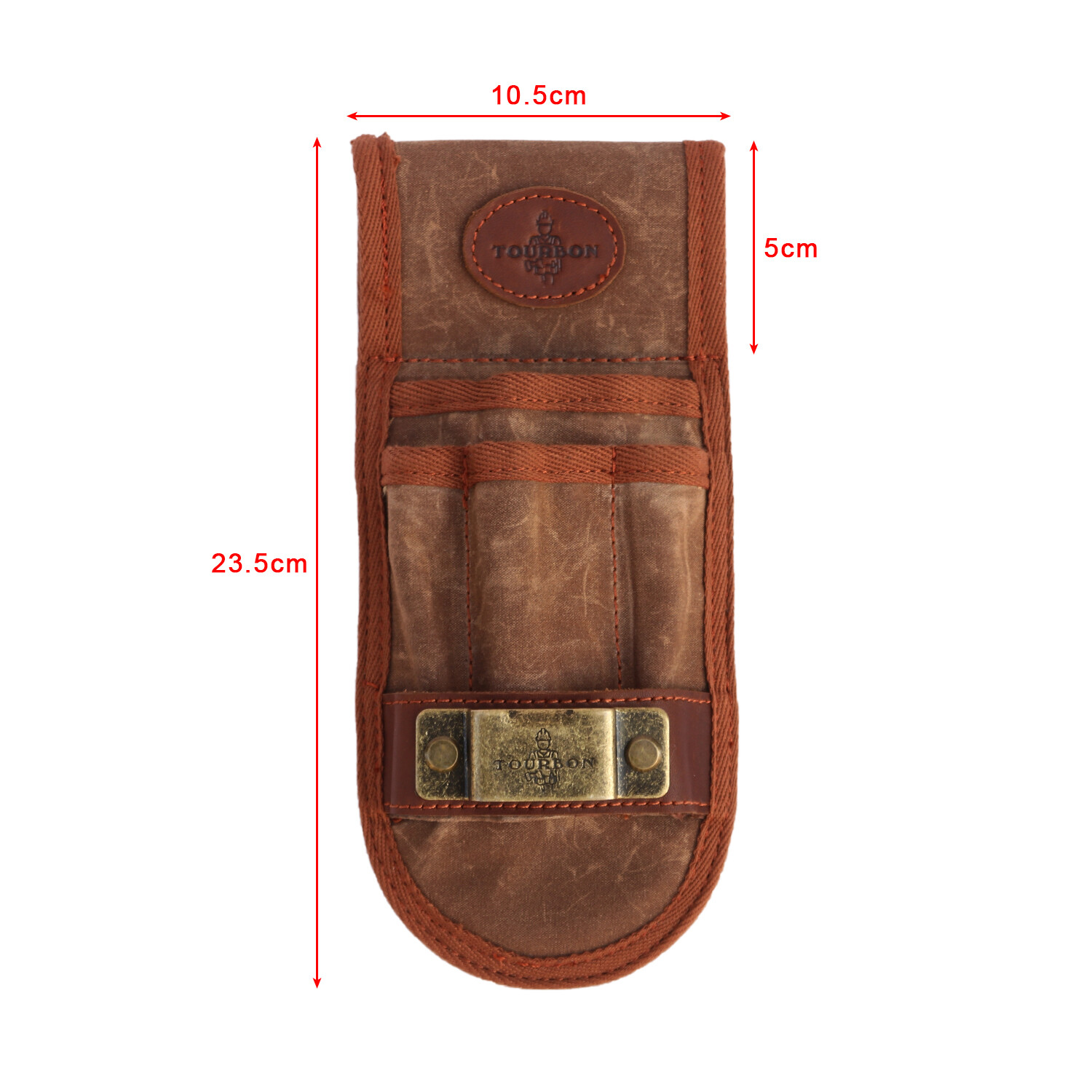 Tourbon Wax Canvas Tools Holder Wrench Plier Snip Tape Measure Pencil Pouch US