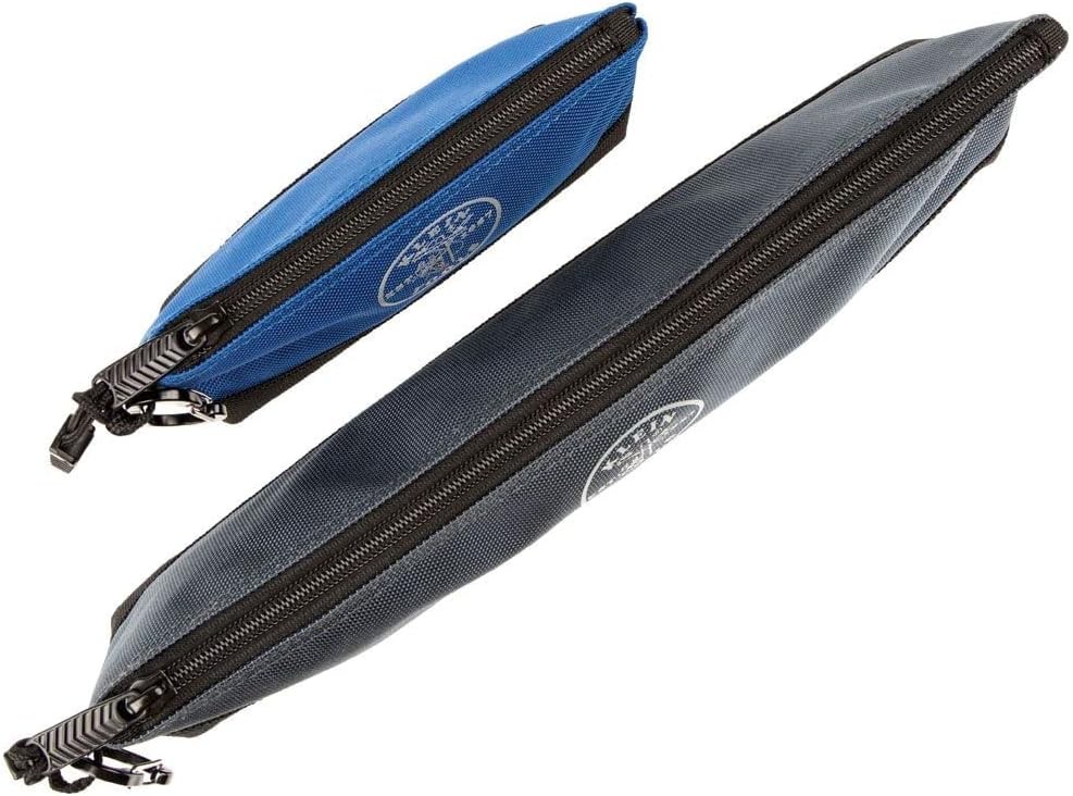 Klein Tools 55559 Stand-Up Zipper Bag Tool One Size, Gray/Black, Blue/Black