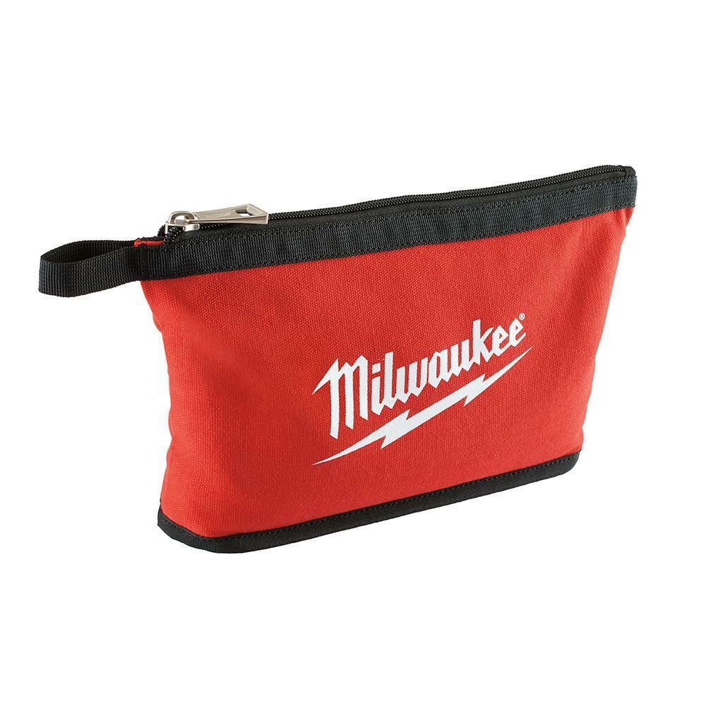 milwaukee caddy/tote 20 in packout tool bag tear-resistant shoulder strap red