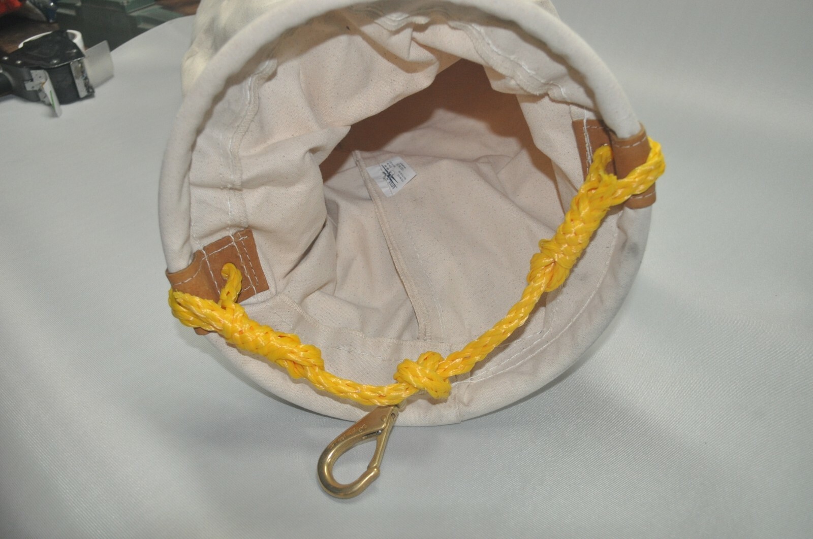 ESTEX CANVAS LINEMAN HEAVY DUTY POLE WORK BAG 48″ X 9″ NOS FREE SHIPPING