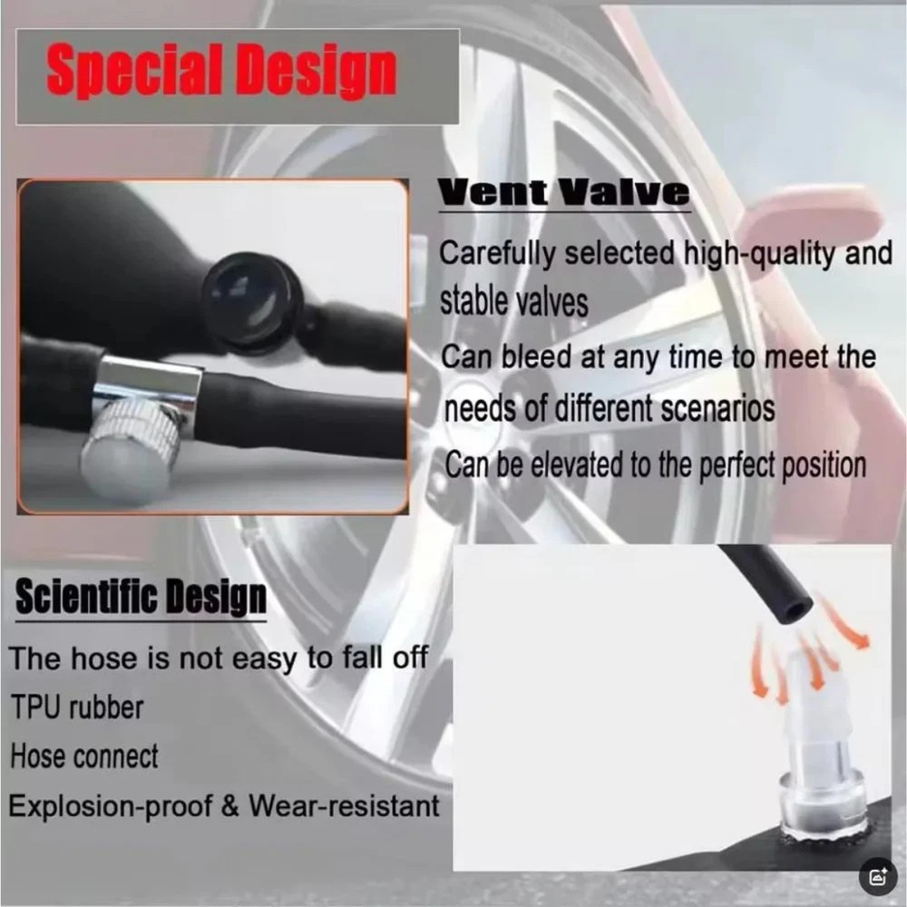 New Car Door Window Open Air Bag Pump Wedge Pad Entry Inflatable Shim Tools…