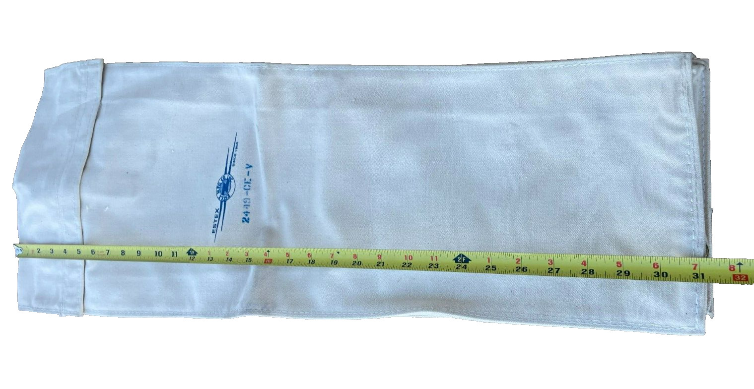 Estex Canvas Sleeve Bag with Snap Closure