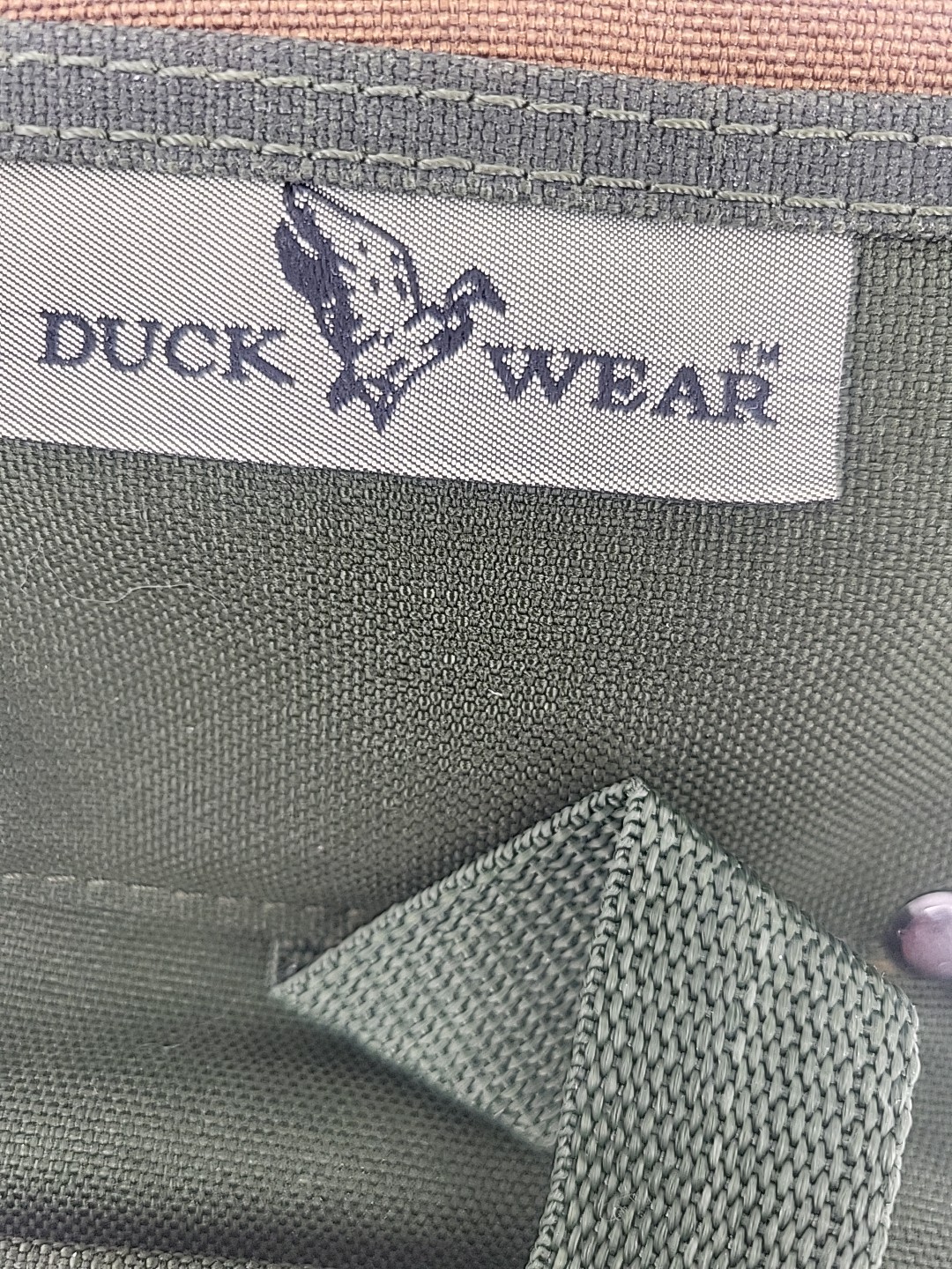 Duck Wear Bucket Boss Canvas Drill Holster Pouch Tool Holder Green Brown
