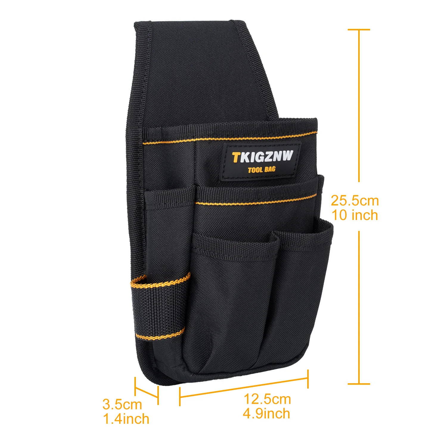 Electrician Belt Tool Pouch Waist Pack Toolkit – 15 Pockets Hardware Storage Bag