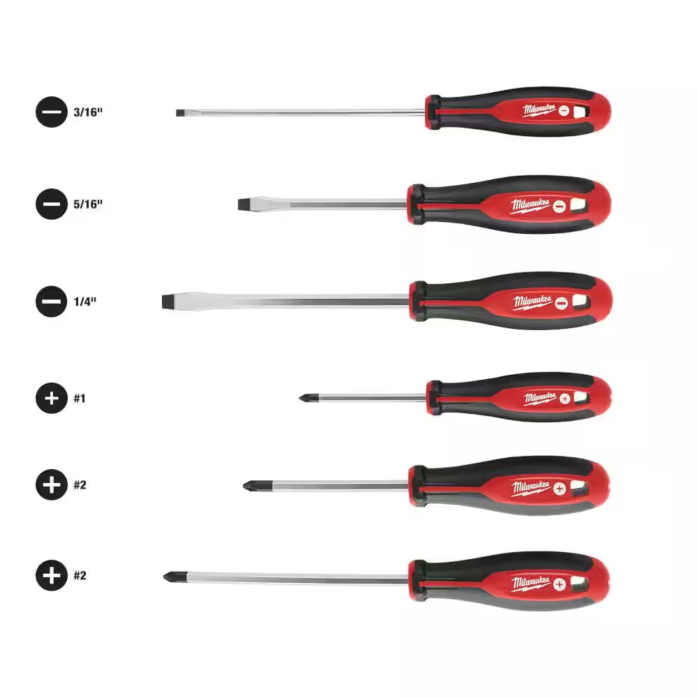 20 In. PACKOUT Tote with 6-Piece Screwdriver Set