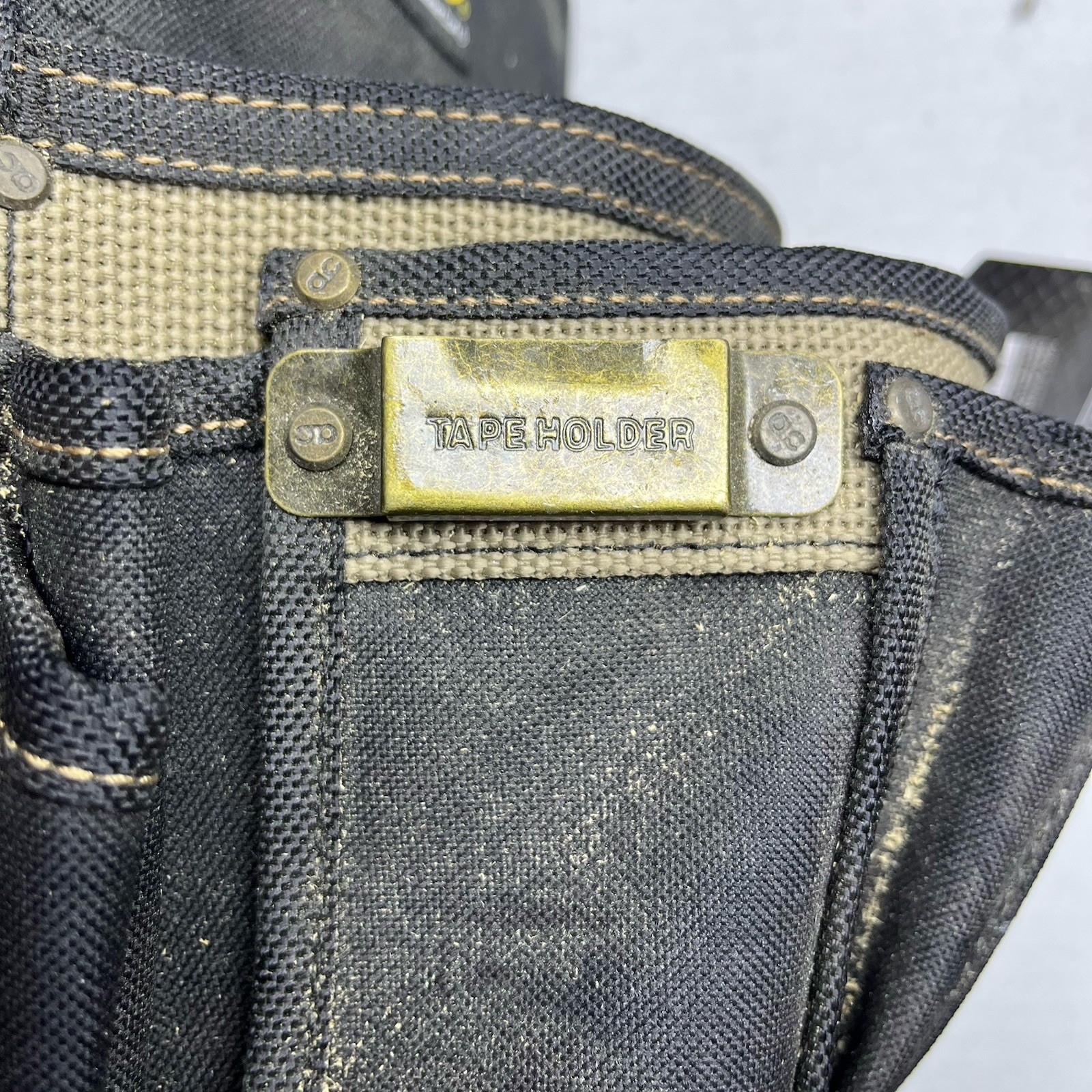 CLC 1505 3.5 in. W X 11 in. H Polyester Electrician’s Pouch 10 pocket Black/Tan
