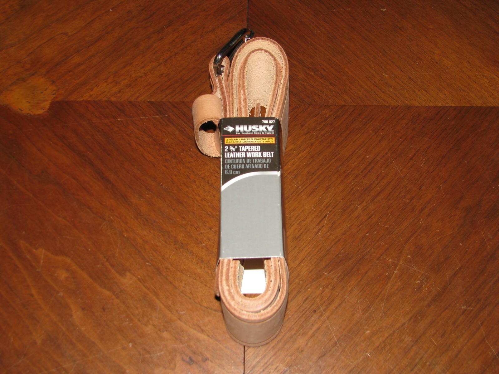 Husky 2 3/4 Tapered Leather Work Belt Waist Size 29″-46″ NEW