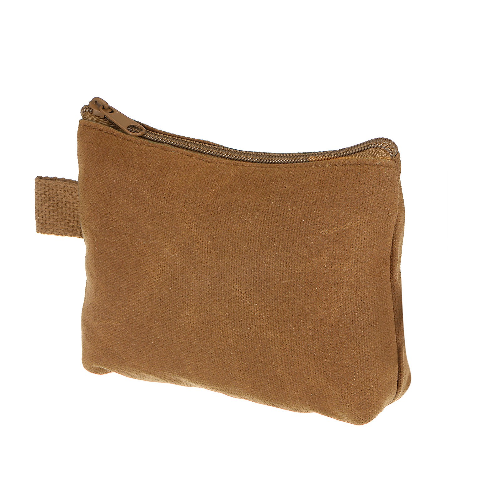Tool Pouch Bag 17cm x 4cm x 14cm Oxford Organizer with Zipper Khaki