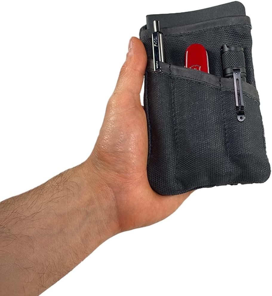 Hide & Drink, Multi-Tool Pocket Pouch, Compact Multipurpose EDC Zippered Bag