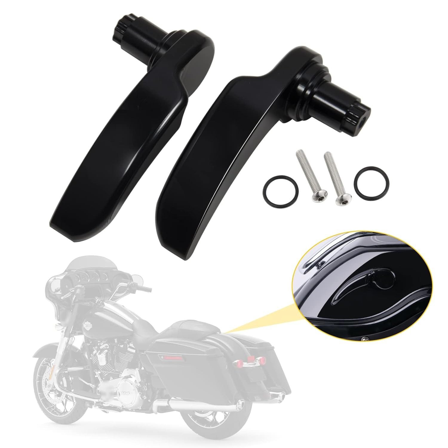 Harley Touring Saddlebag Latches Lifters Kit Compatible 2014-2024