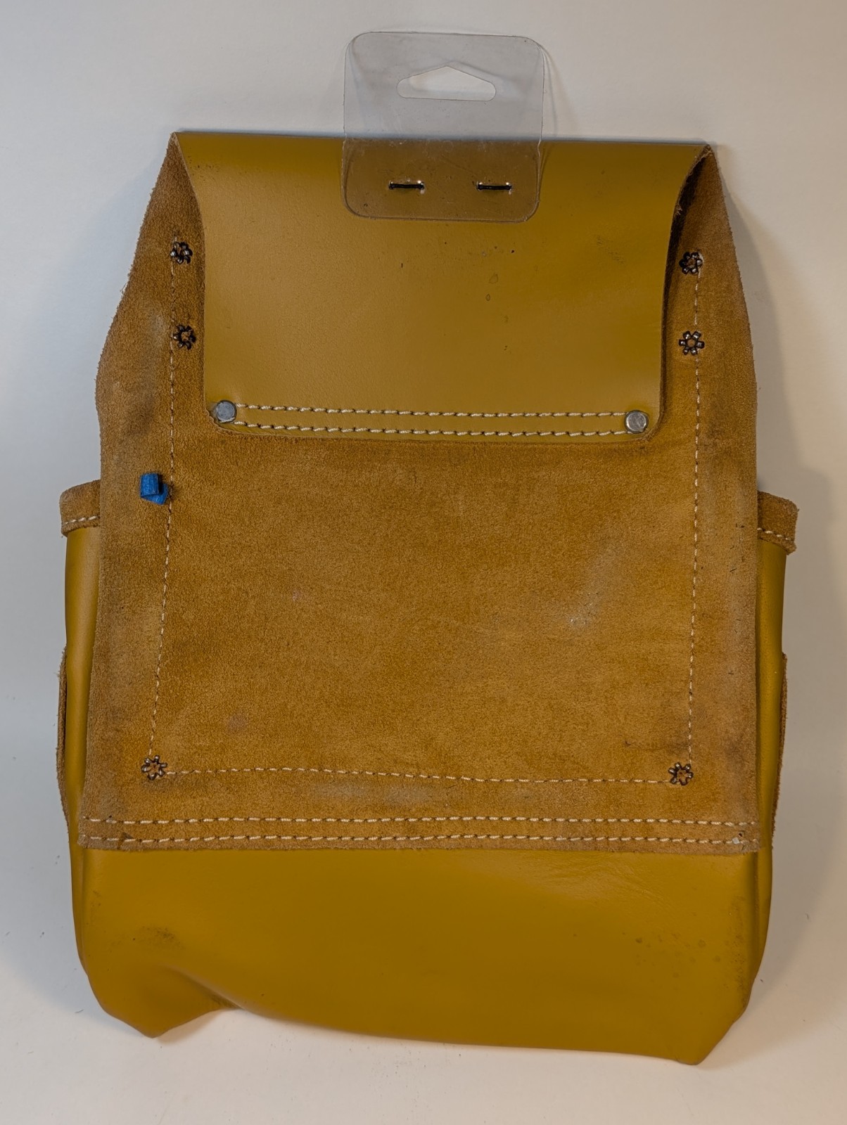 NOS Sears Craftsman Leather Nail Tool Pouch #940645 Top Grain Leather