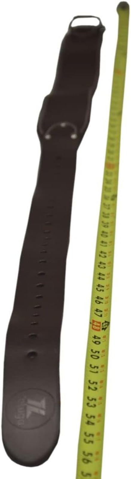 20-176 3In. Heavy Duty Ranger Style Leather Work Belt, Brown