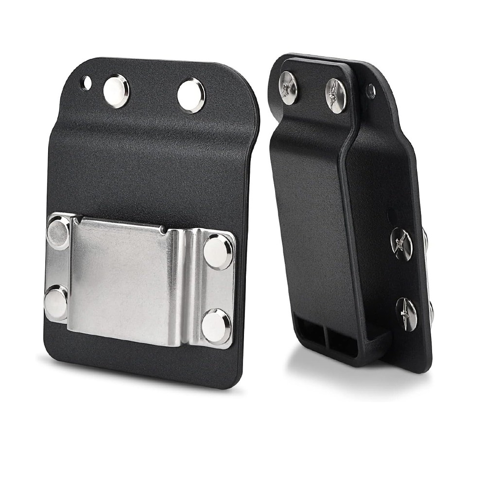 2PACK Clip-On Tool Belt Drill Holder | Holster for Cordless Drill, Impact Nailer