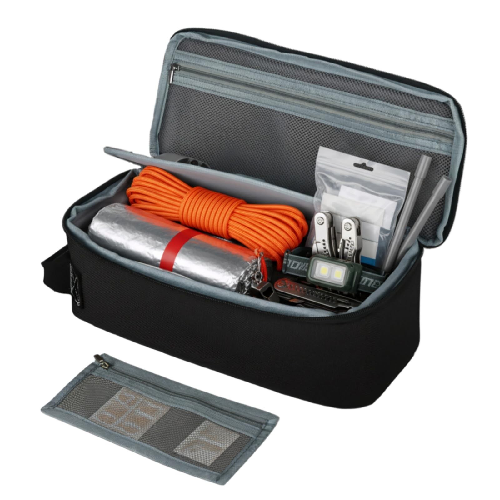 12.6″ Small Tool Bag Pouch for Men with Multiple Pockets, Waterproof Heavy Du…