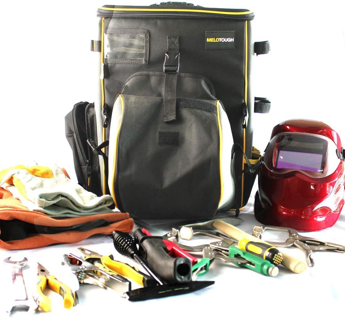 New Large Capacity Tactical Bag Welding Tools Gear Pack Helmet Catch Backpack…