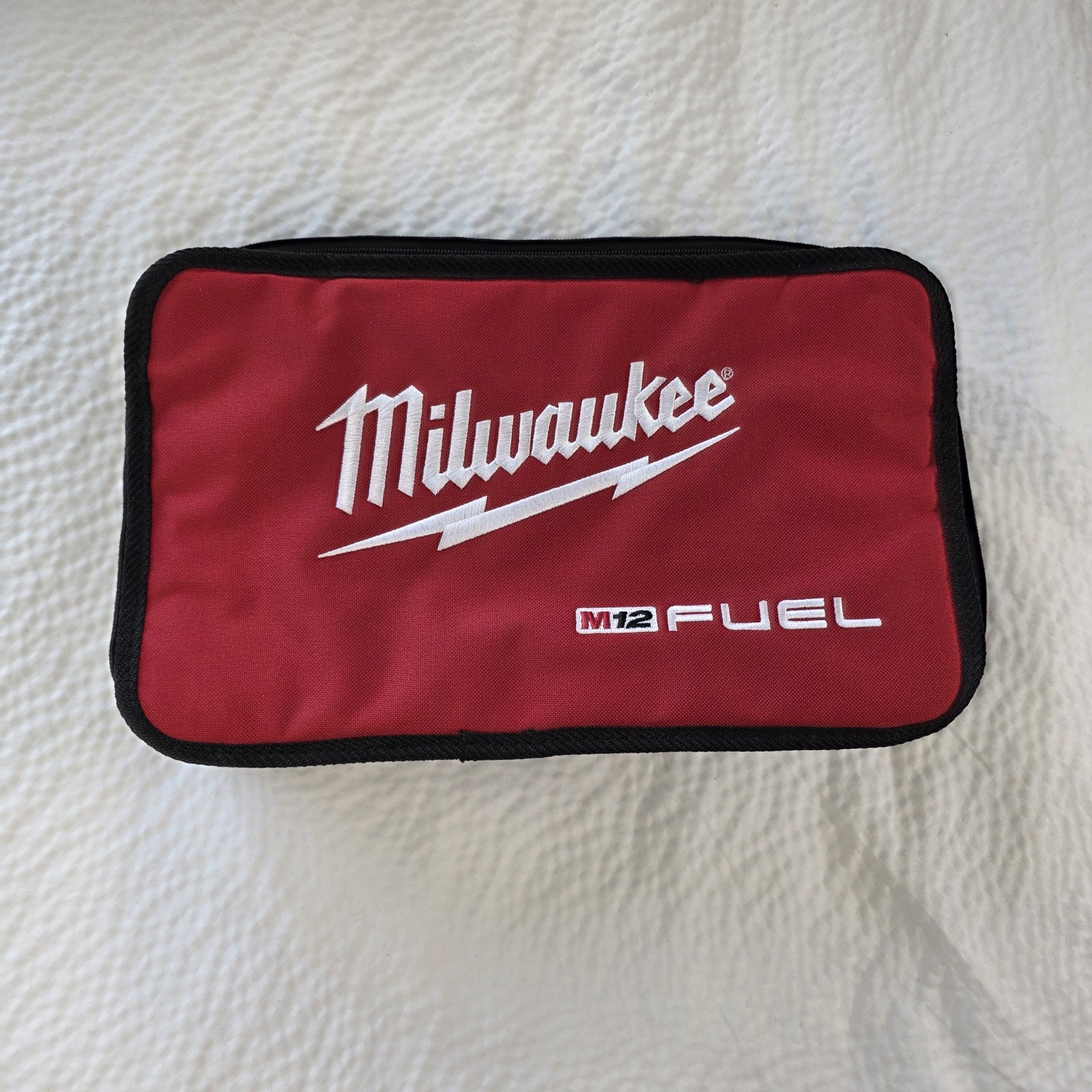Milwaukee M12 Fuel Soft Case Tote Tool Bag Empty wStraps 14X9X3.5IN TOUGH FABRIC