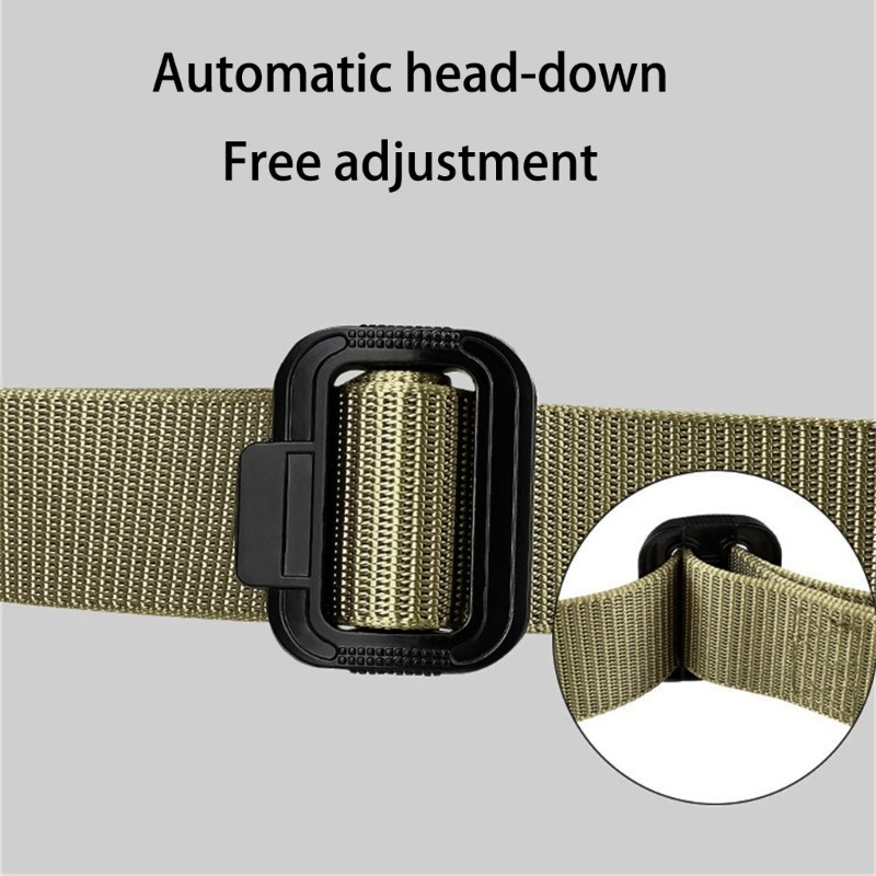 Modern Sport Belt for Women Men Imitation Nylon Fitness Belt With Strong Buckles