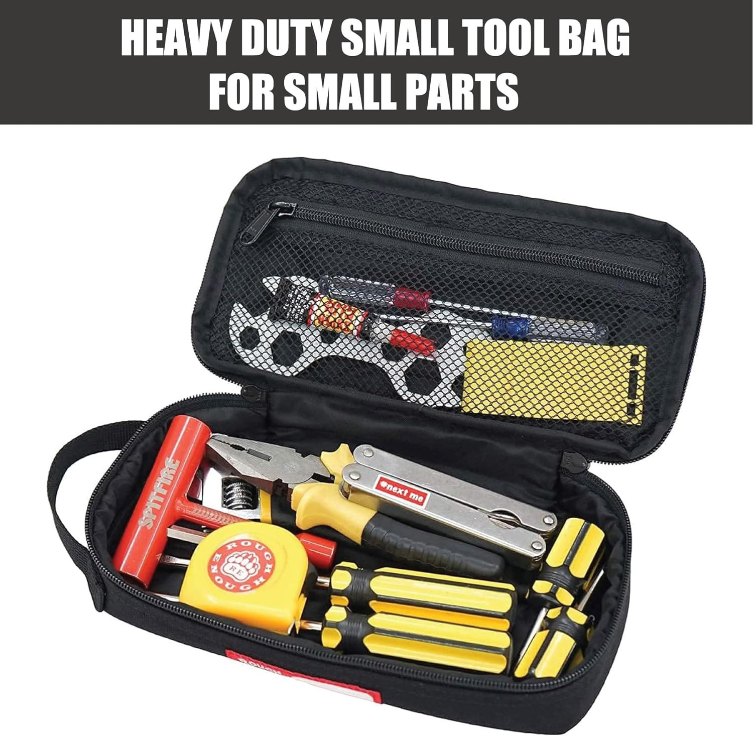 Rough Enough EDC Tool Bag Organizer with Handle – Portable & Durable