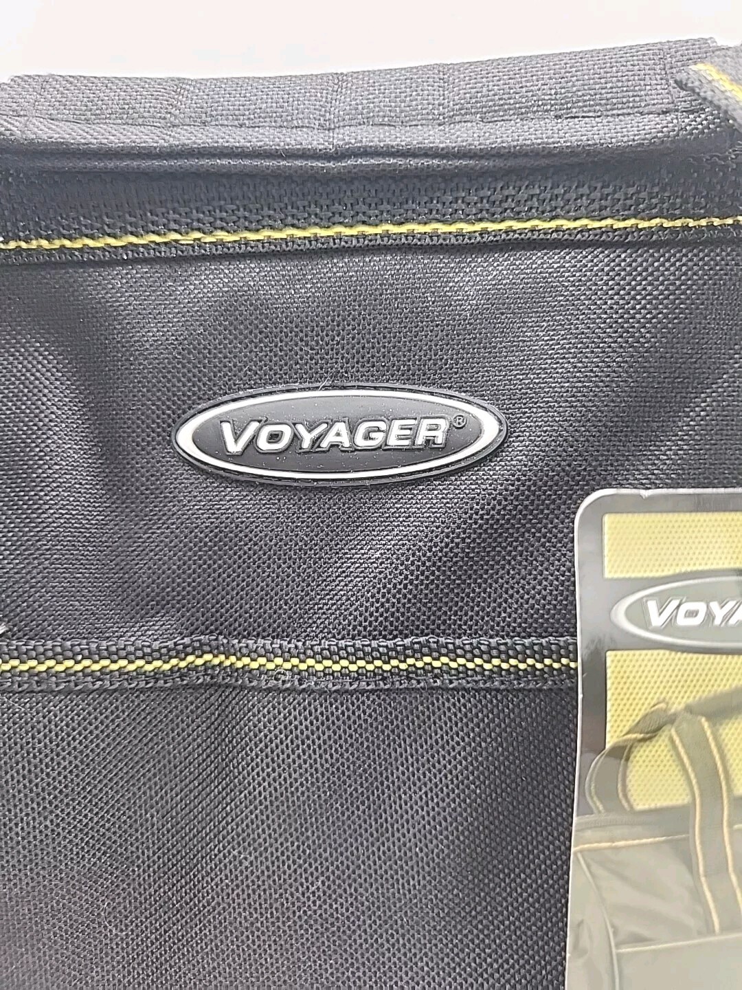 New Black Voyager 12″ Tote Tool Bag 24lbs Capacity 18 Pockets Carrying Bag