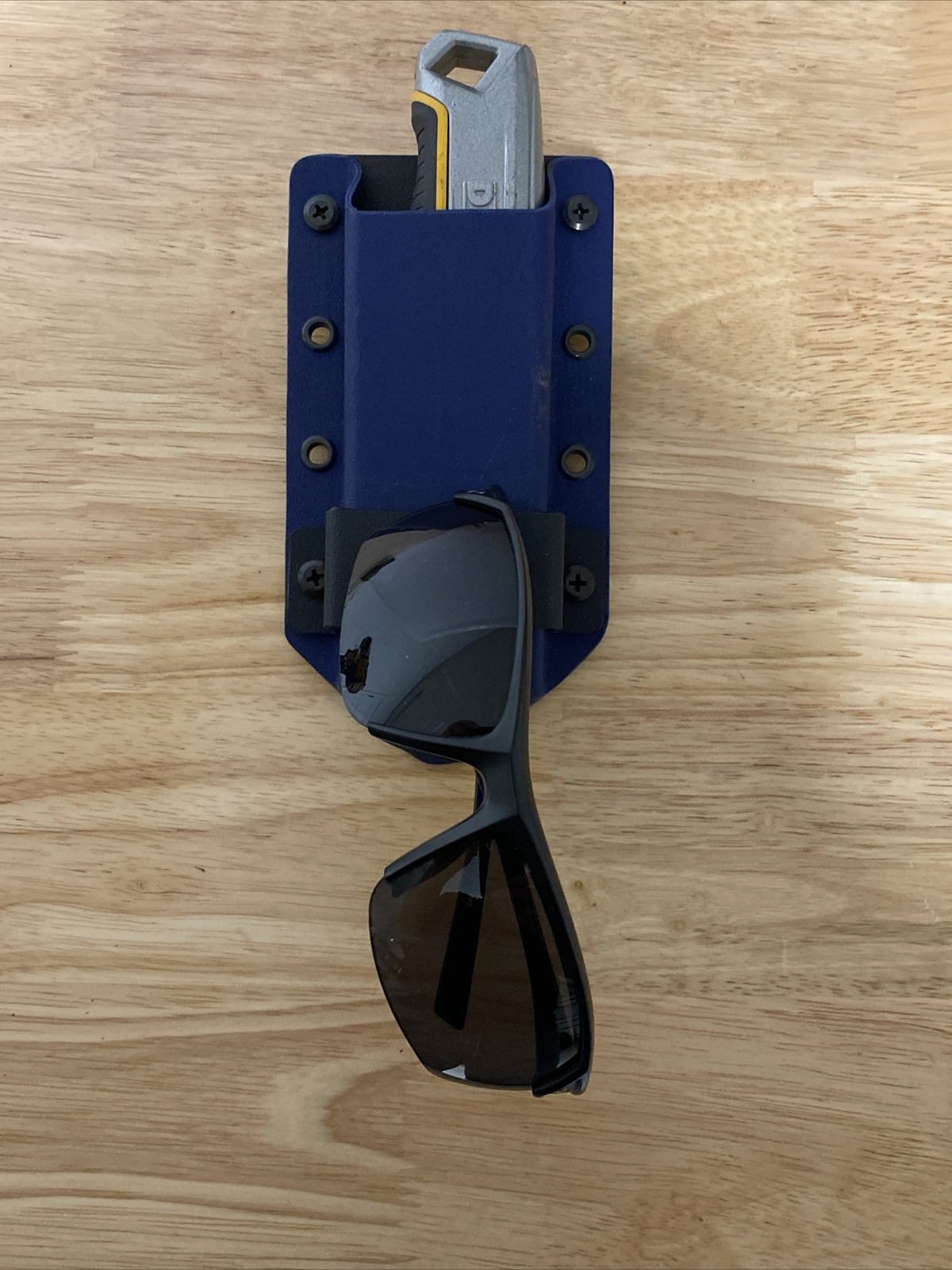 Tape Measure Holder with Utility Knife Pouch, Holds dozens of Items!