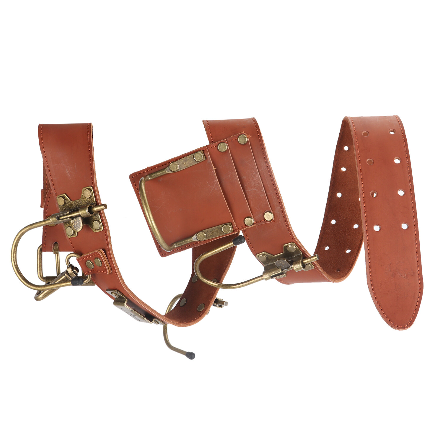 TOURBON Hammer/Wrench/Pliers Hook Holder Electrician Tool Organizer Carrier Belt