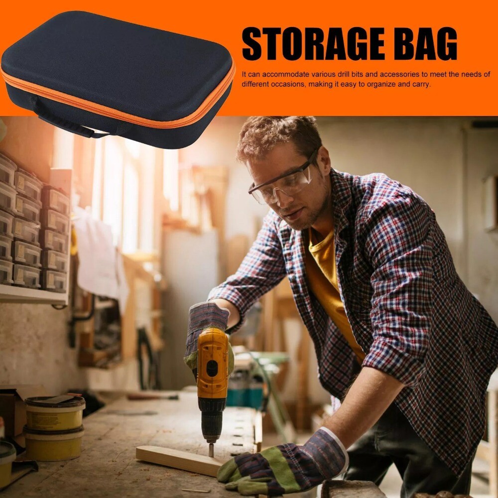 Multifunction Electric Drill Tool Storage Case Eletric Power Tool Anti-shock Bag