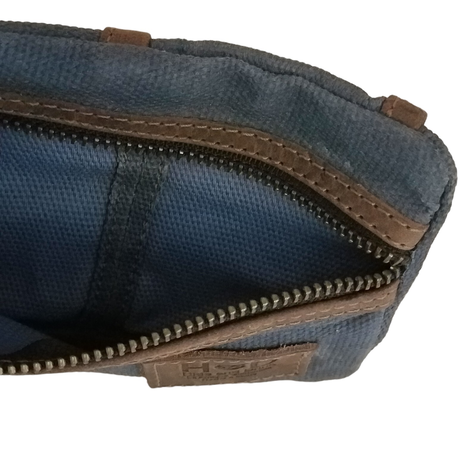 Hide & Drink Multi-Tool Pocket Pouch with Zipper Compartment Waxed Canvas Blue