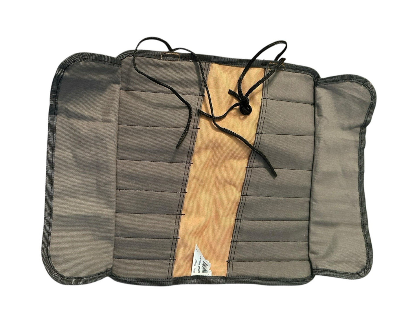 Wrench Roll Sleeve Hand Tool Bag Holder Small Gray Tan Dickies 57007